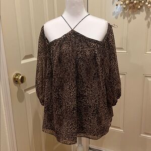 Leopard Print Women's Top